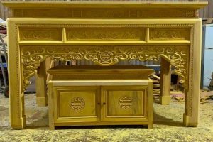 bàn thờ gỗ mít giá bao nhiêu