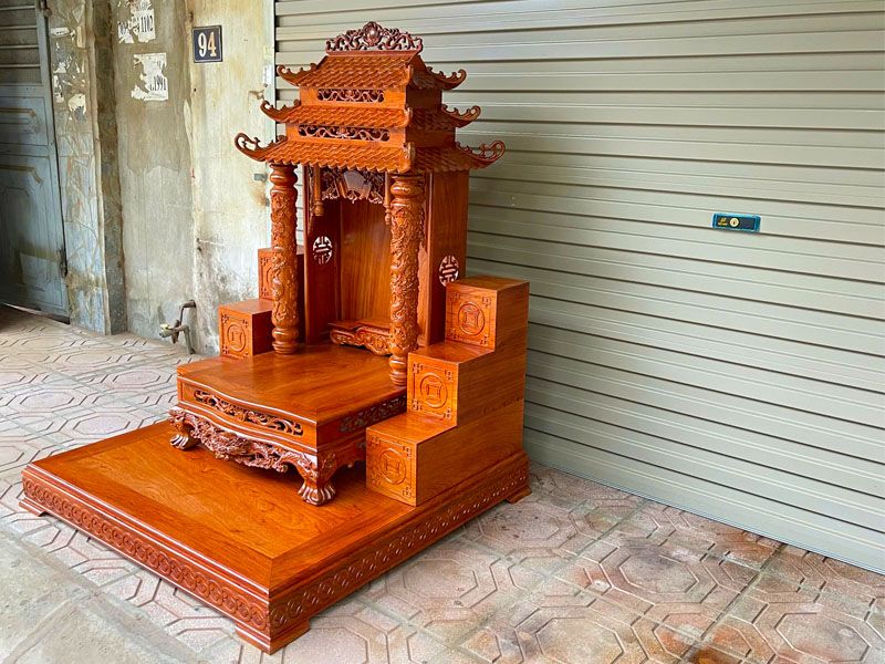 bàn thờ gỗ hương giá bao nhiêu 6