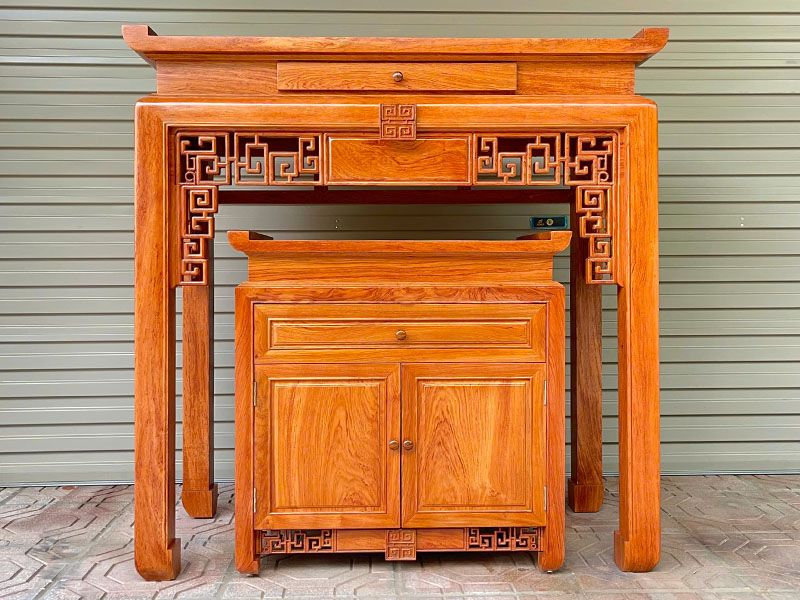 bàn thờ gỗ hương có tốt không 2