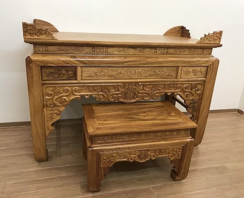 bàn thờ gỗ gụ giá bao nhiêu