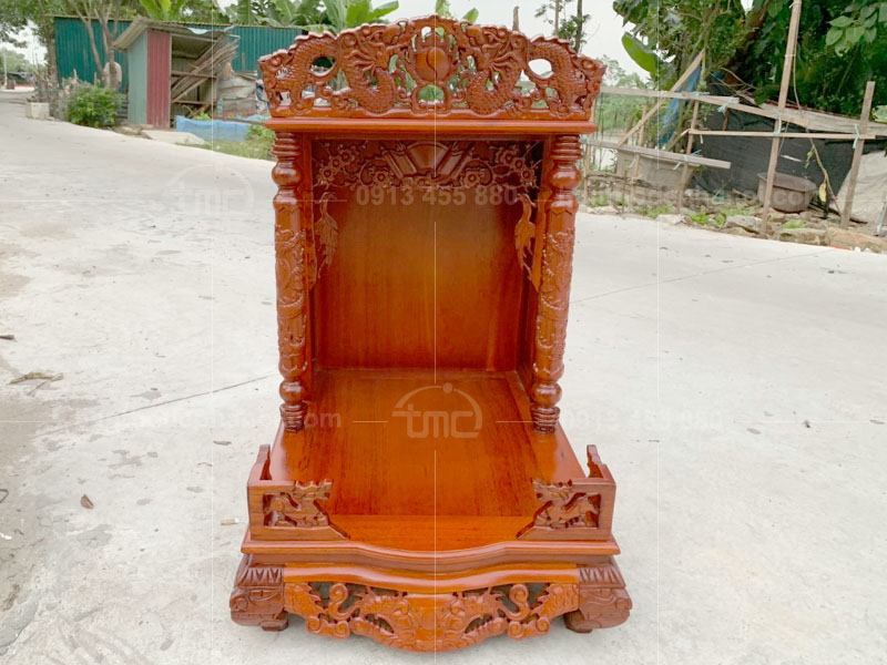 Bàn thờ thần tài gỗ hương  